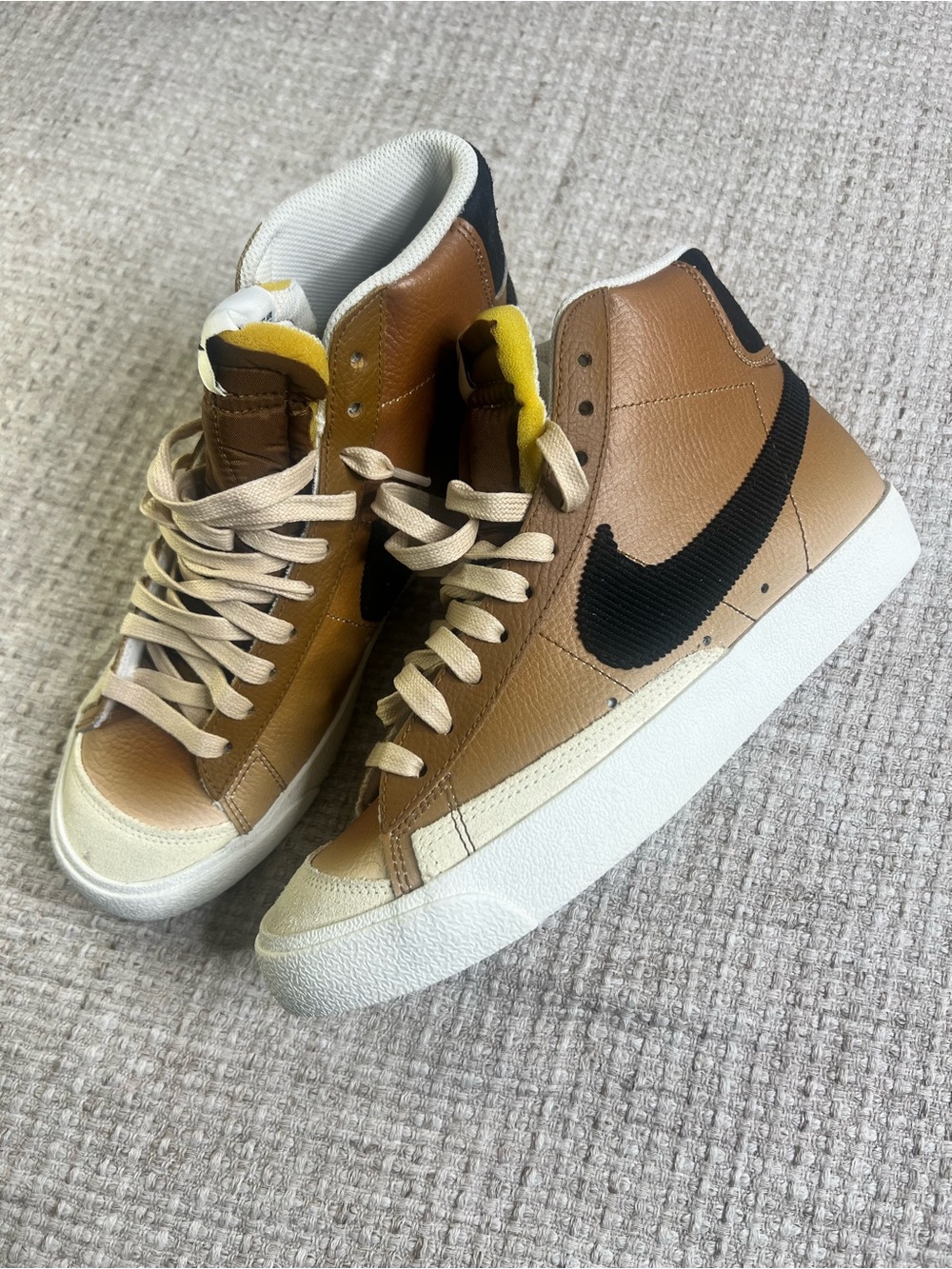 Nike Women’s Blazer Mid ‘77 High Top Sneaker ‘Ale Brown
